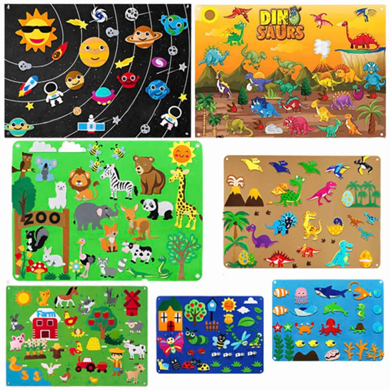 Montessori Felt Story Board