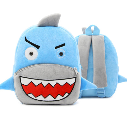 Cute Cartoon Animal Plush Backpack Soft Children Kindergarten