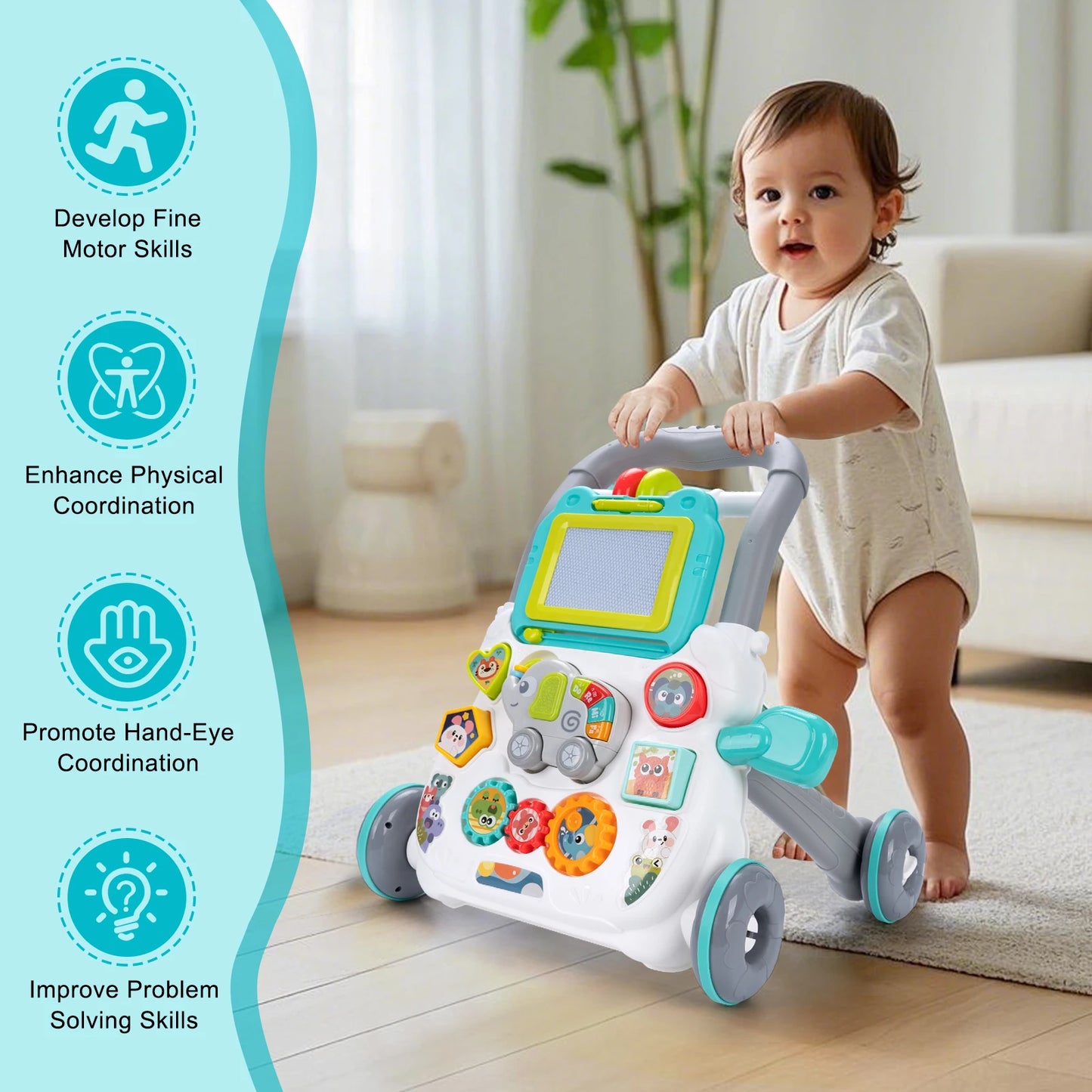 Baby Activity Walker & Learning Center