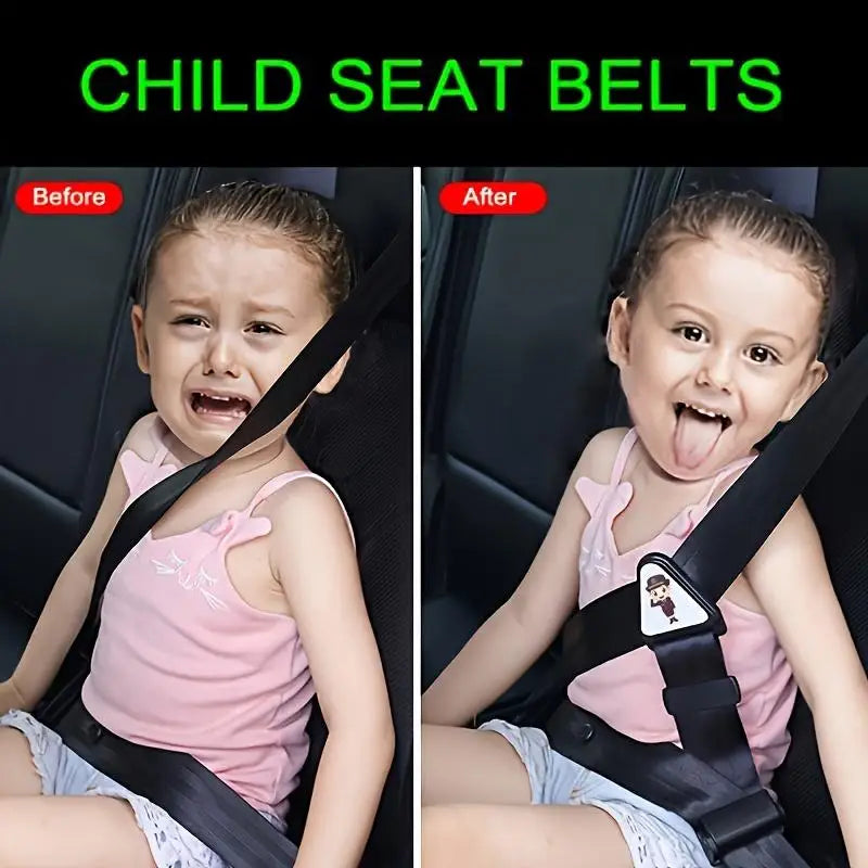 1/3/5pcs Adjuster Children Kid Car Safety Belt Universal Car Baby
