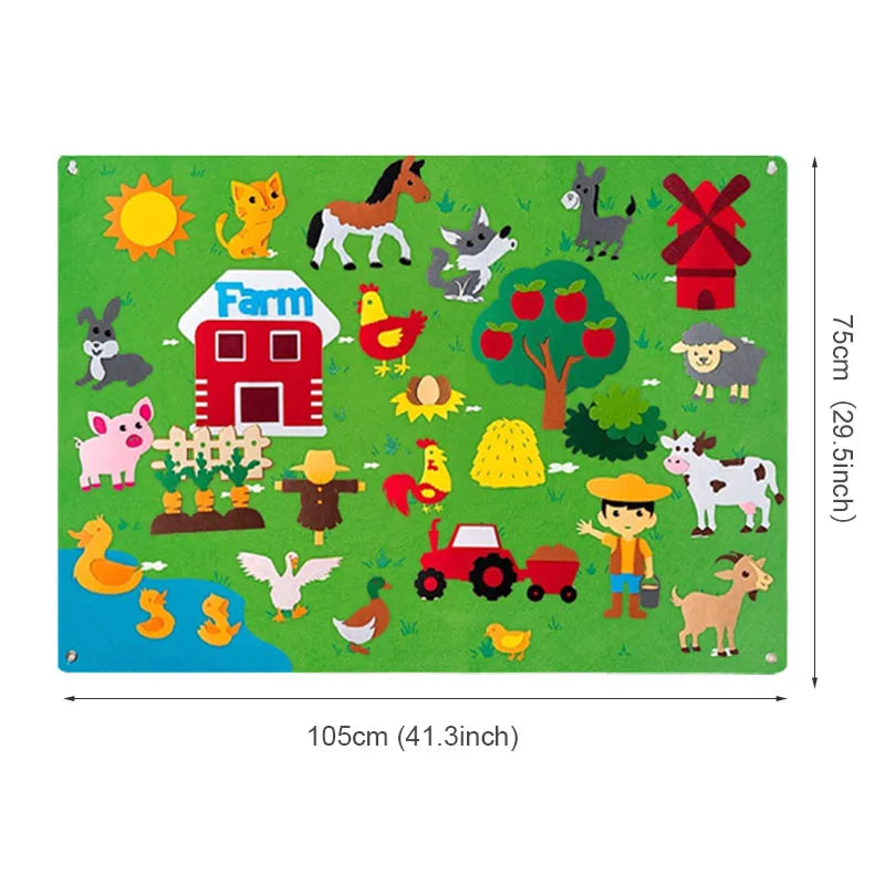 Montessori Felt Story Board