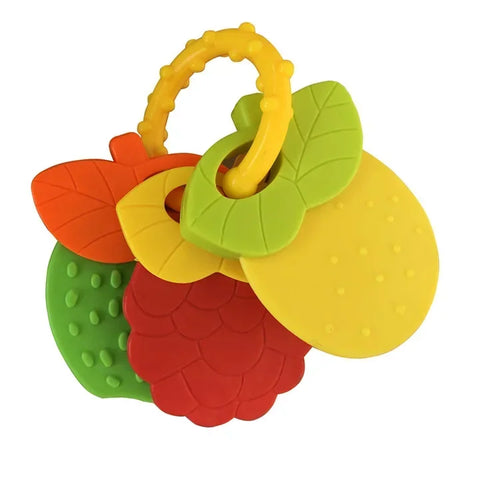Baby Fruit Silicone Teething Toy Set