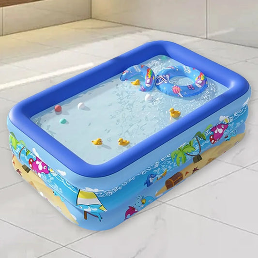 Kids’ Inflatable Splash & Ball Play Pool