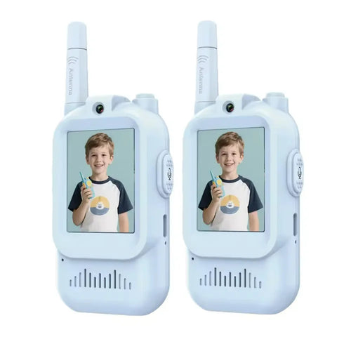 Kids Walkie Talkies Packs Long Range Two Way Radio with Clear Sound