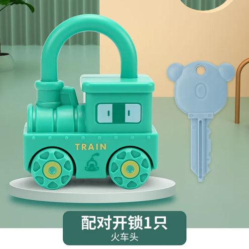 Baby Learning Lock &amp; Key Vehicle Toy