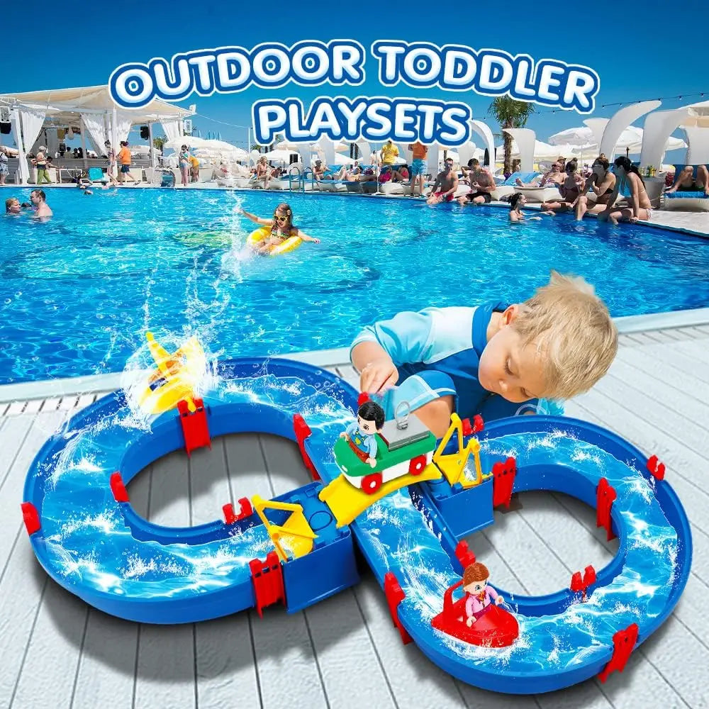 Kids’ Build-Your-Own Water Park Playset