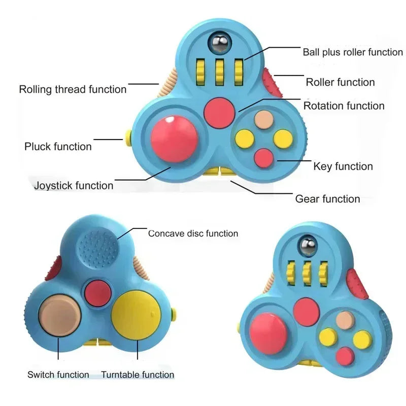 Spin & Solve Fidget Puzzle Toy