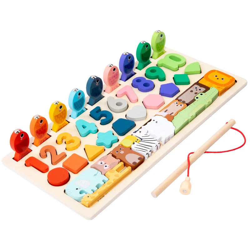 Montessori 4-in-1 Learning Board