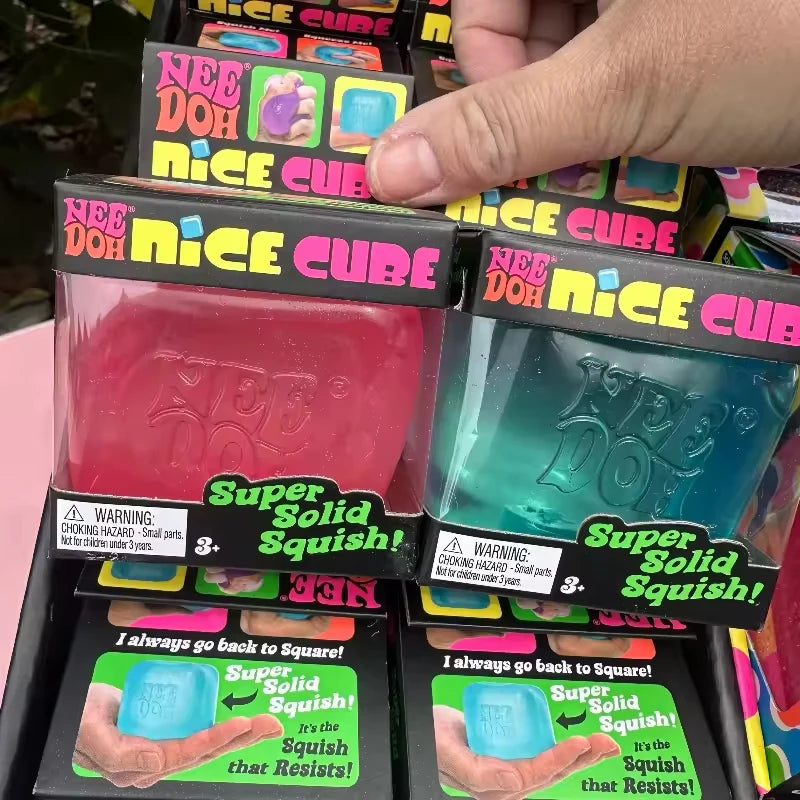 Sensory Squish Cube – Soft Stress Relief Fidget Toy