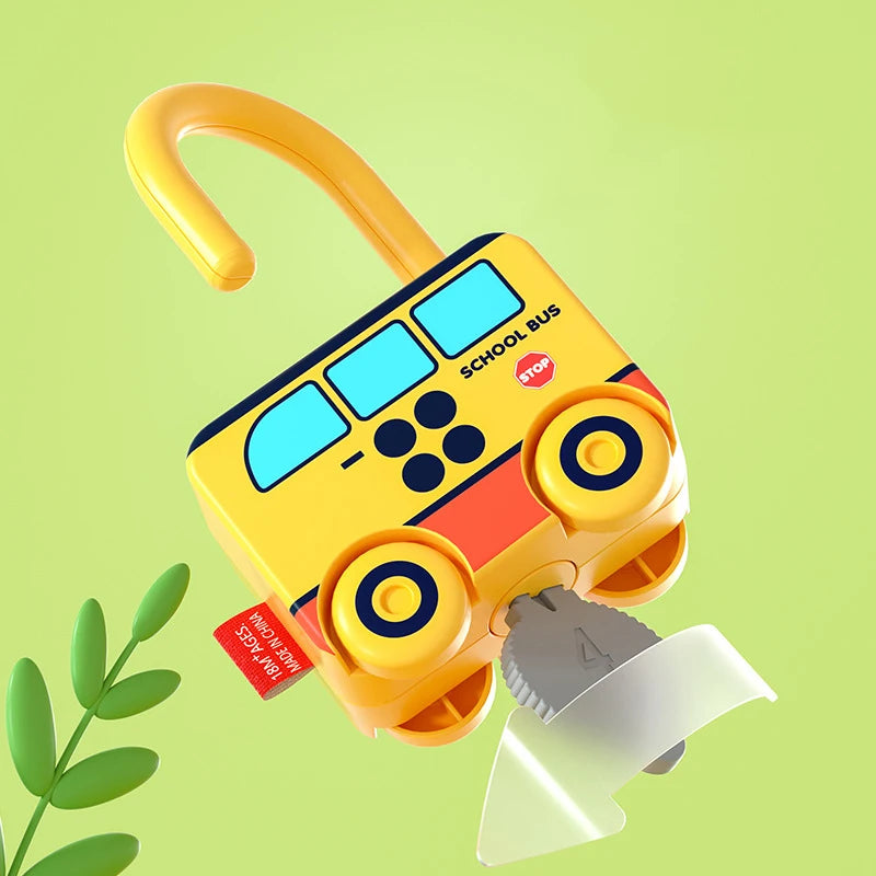 Baby Learning Lock &amp; Key Vehicle Toy