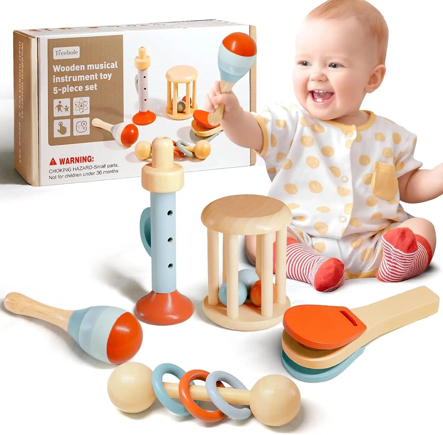 Montessori Wooden Music Set