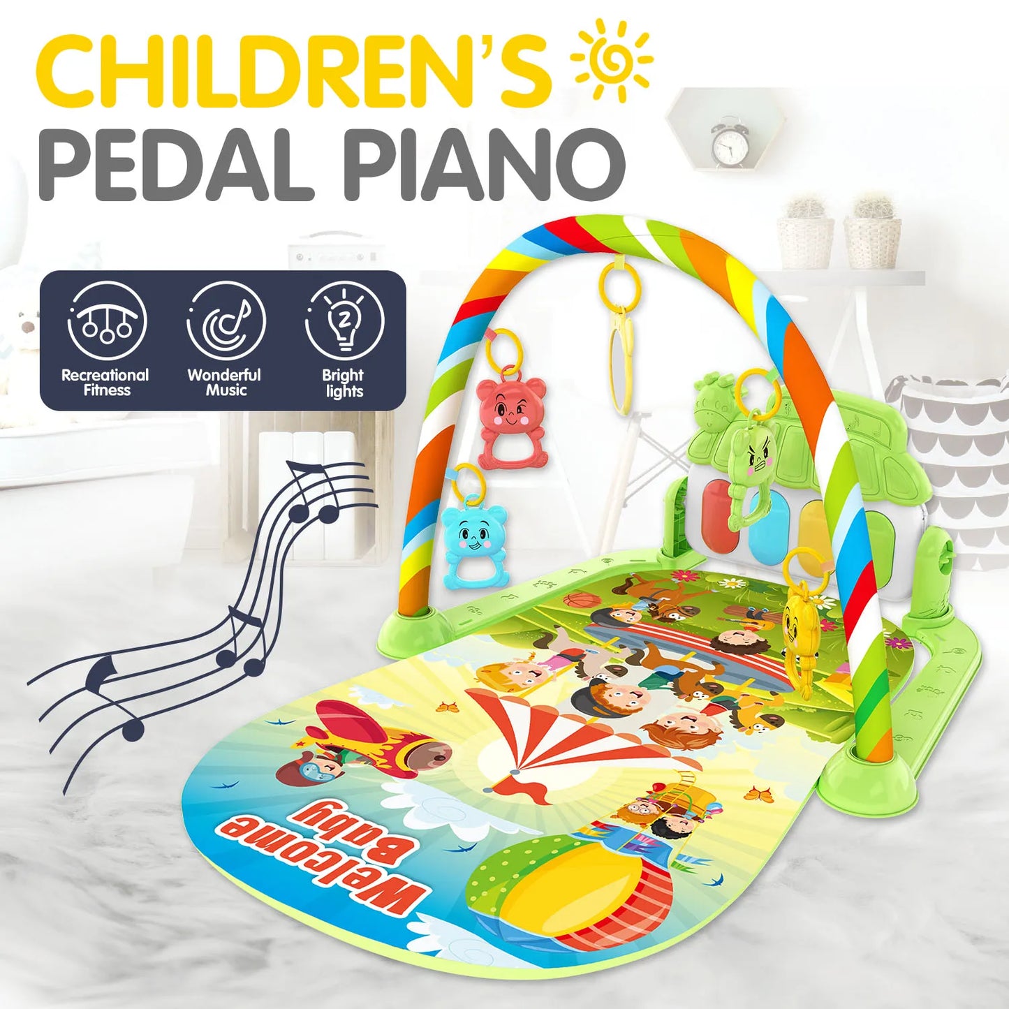 Baby Kick & Play Piano Gym