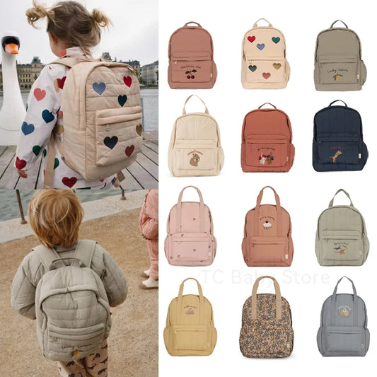 New KS Baby Backpack Parent-child Kids Schoolbag Kindergarten Bags