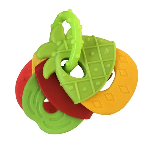 Baby Fruit Silicone Teething Toy Set