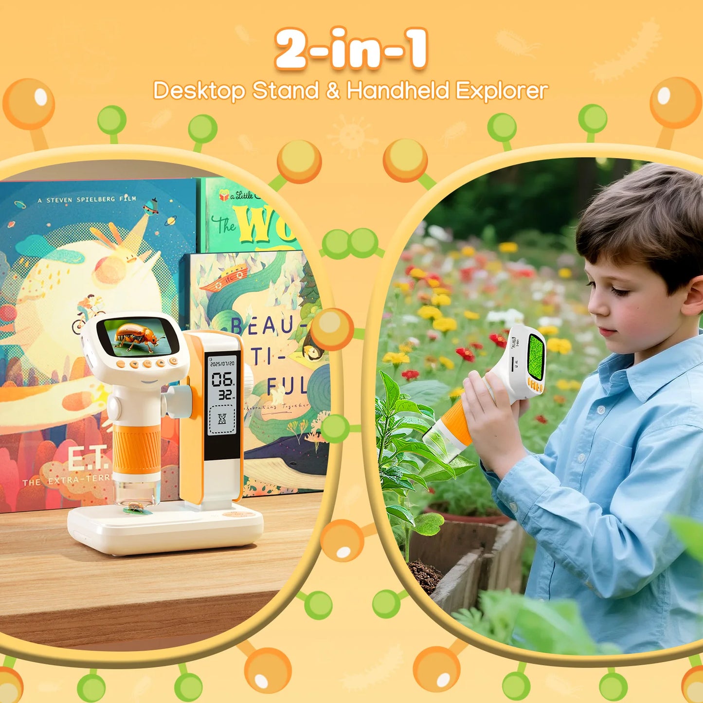 Kids Digital Handheld Microscope