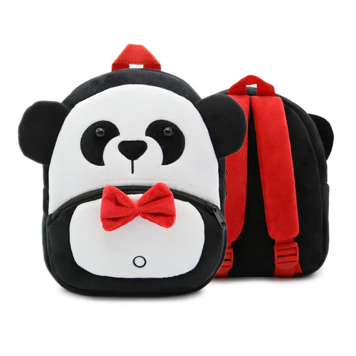 Cute Cartoon Animal Plush Backpack Soft Children Kindergarten