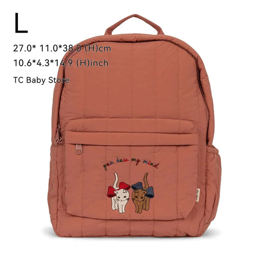 New KS Baby Backpack Parent-child Kids Schoolbag Kindergarten Bags
