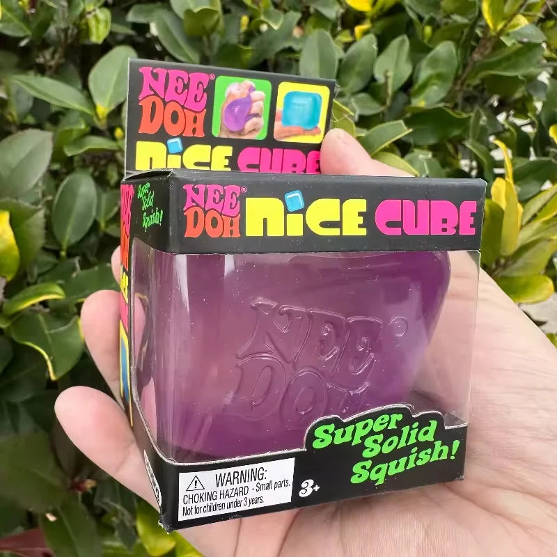 Sensory Squish Cube – Soft Stress Relief Fidget Toy