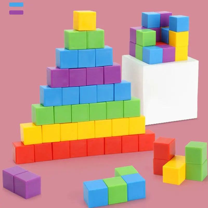 Montessori Magic Block Puzzle Toy Spatial Logical Thinking Training