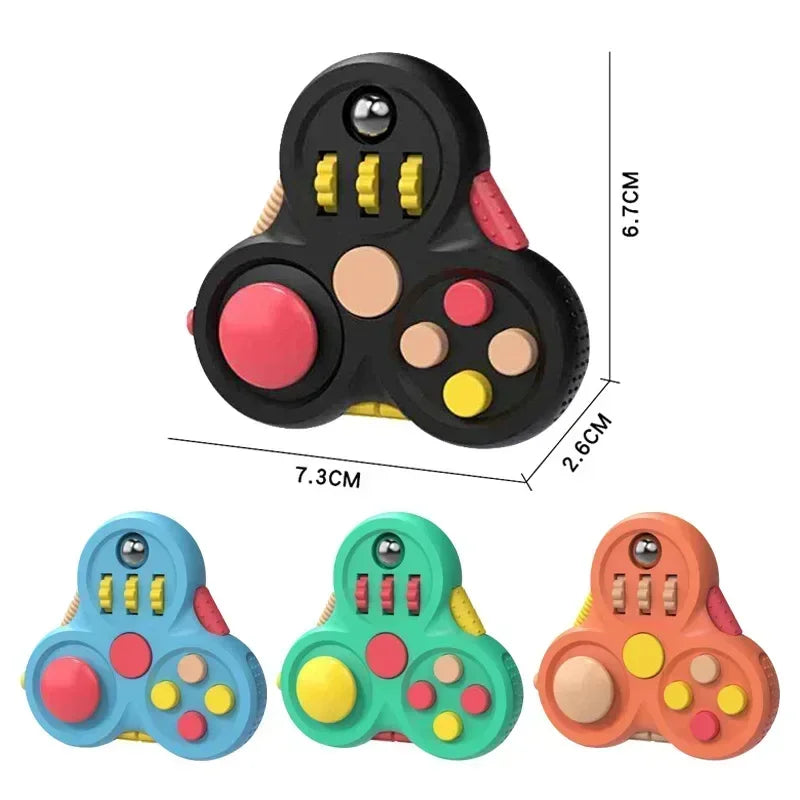 Spin & Solve Fidget Puzzle Toy