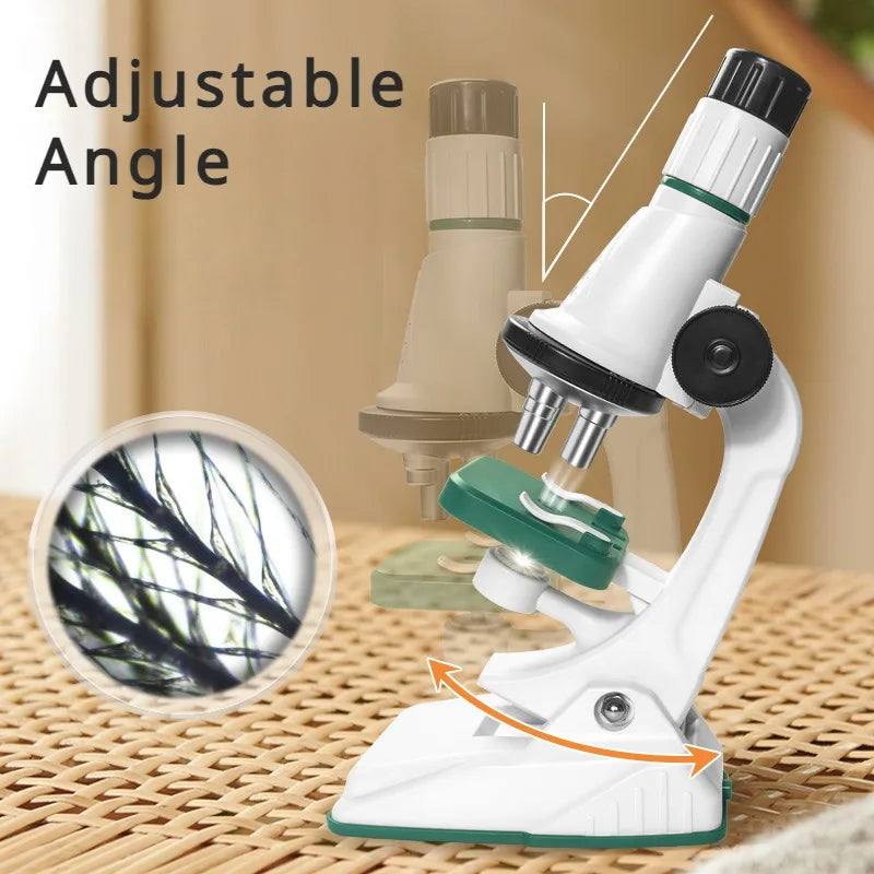 Kids Beginner Science Microscope Kit
