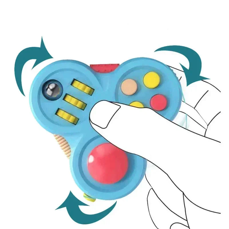 Spin & Solve Fidget Puzzle Toy