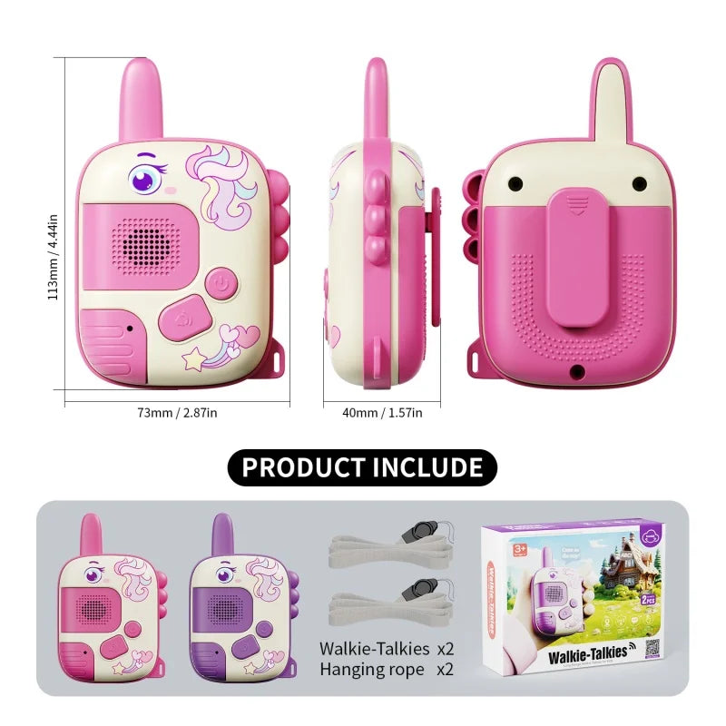 Handheld Kids Walkie Talkie Long Distance Wireless Transmission Pager