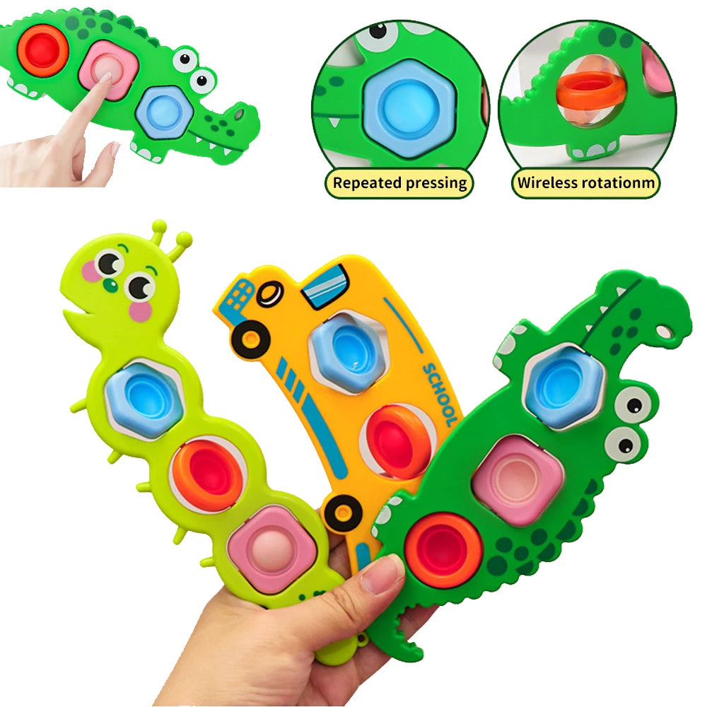 Animal & Vehicle Pop-It Sensory Toy