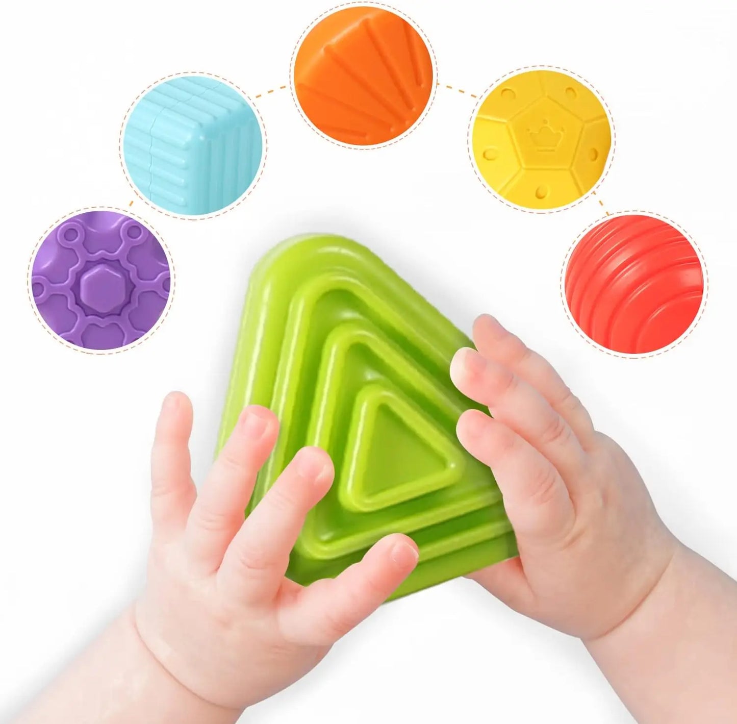 Sensory Shape Sorting Cube | Montessori Toy for Toddlers