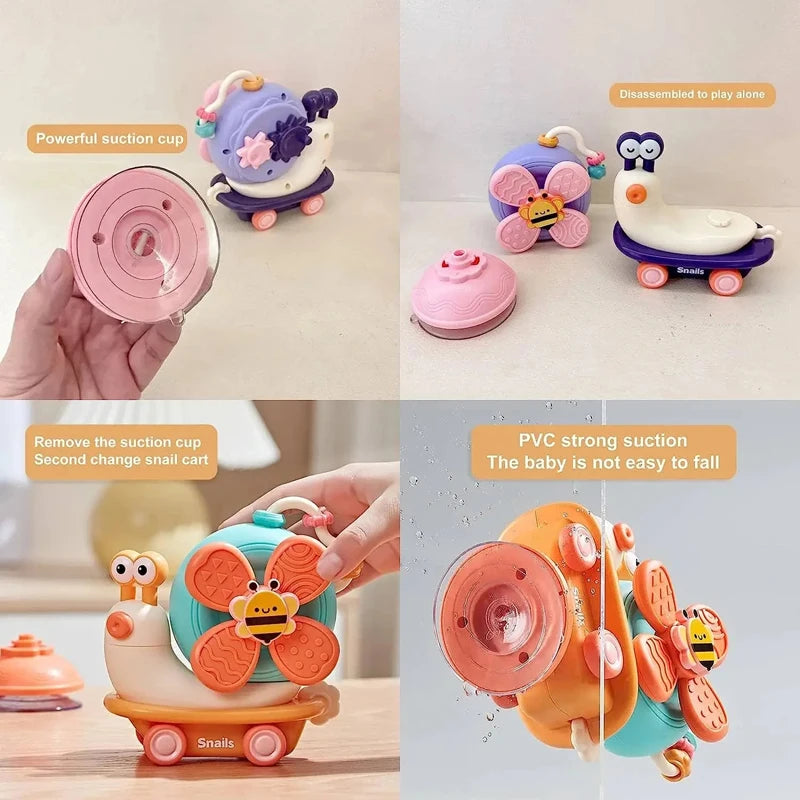 Baby Suction Cup Spinner Toy