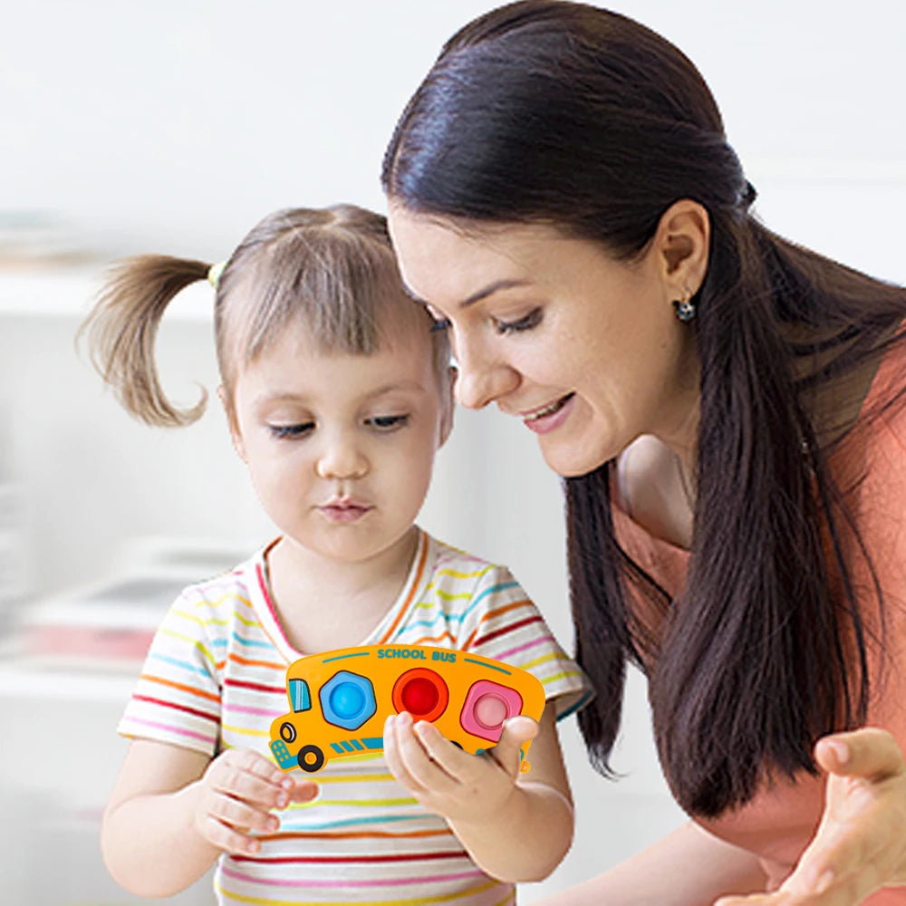 Animal & Vehicle Pop-It Sensory Toy