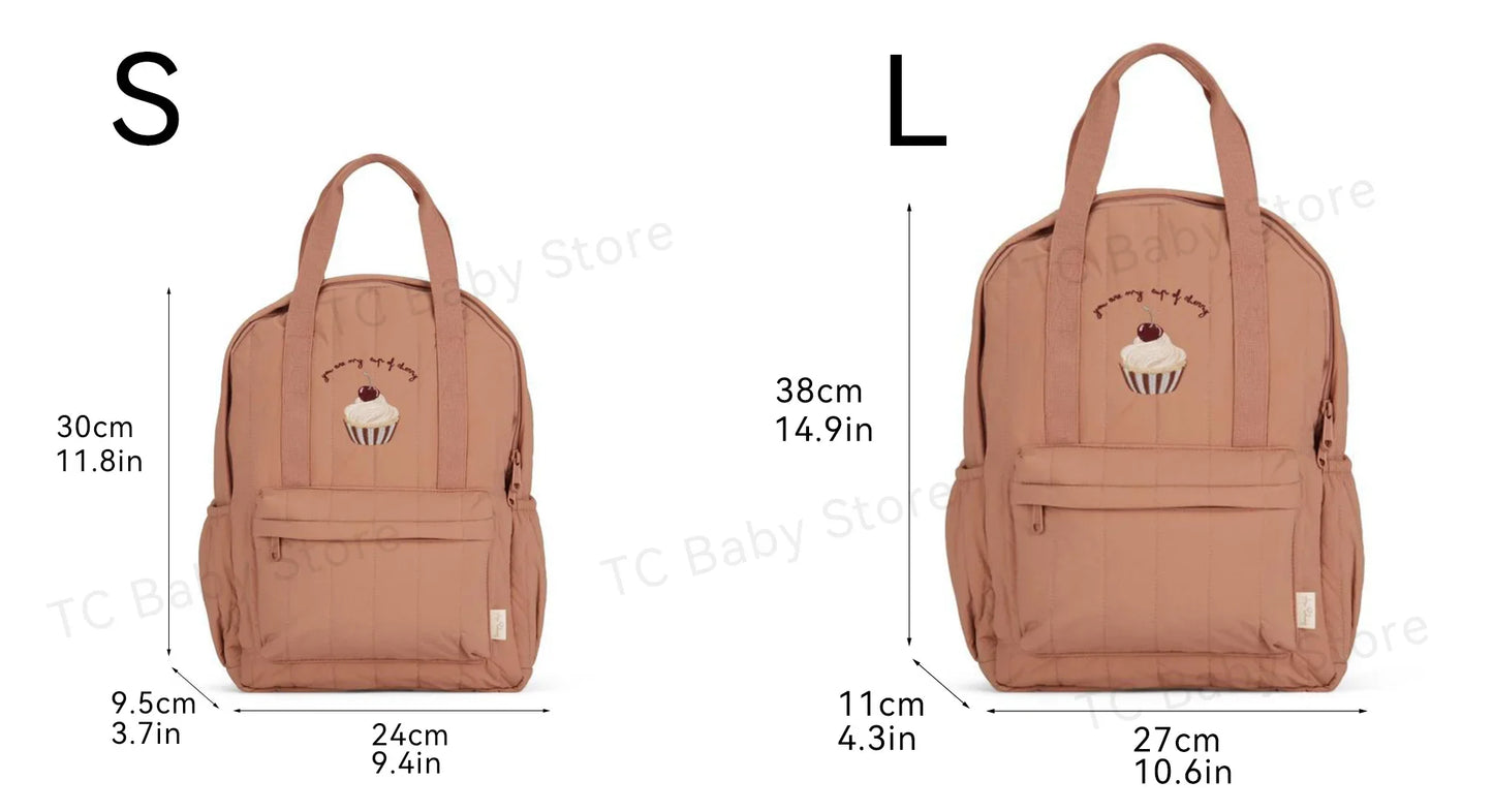 New KS Baby Backpack Parent-child Kids Schoolbag Kindergarten Bags