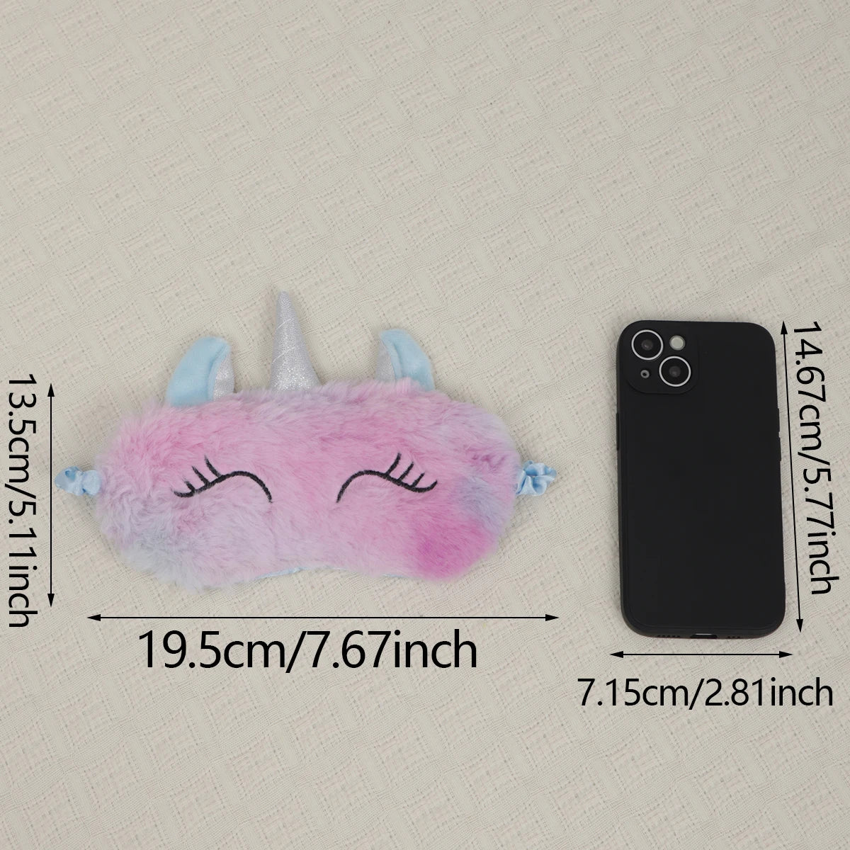 1pc/3pcs/5pcs-Cartoon Unicorn Party Anime Sleeping Mask Kids Gift Cute
