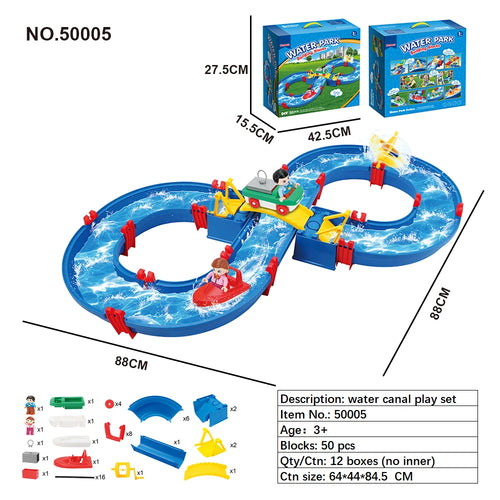 Kids’ Build-Your-Own Water Park Playset