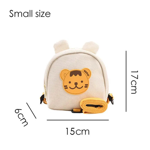Canvas Baby Backpacks Kindergarten School Bag Bear Bunny Korean