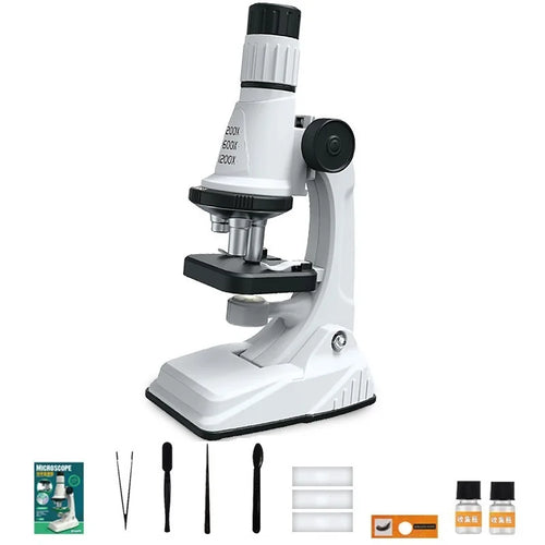 Kids Beginner Science Microscope Kit