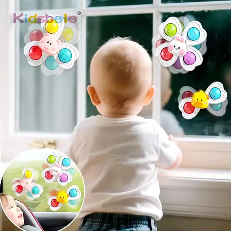 Baby Sensory Spinner Toy Set