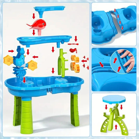 Kids’ Splash & Sand Water Play Table