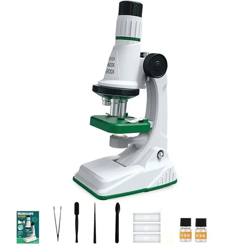 Kids Beginner Science Microscope Kit