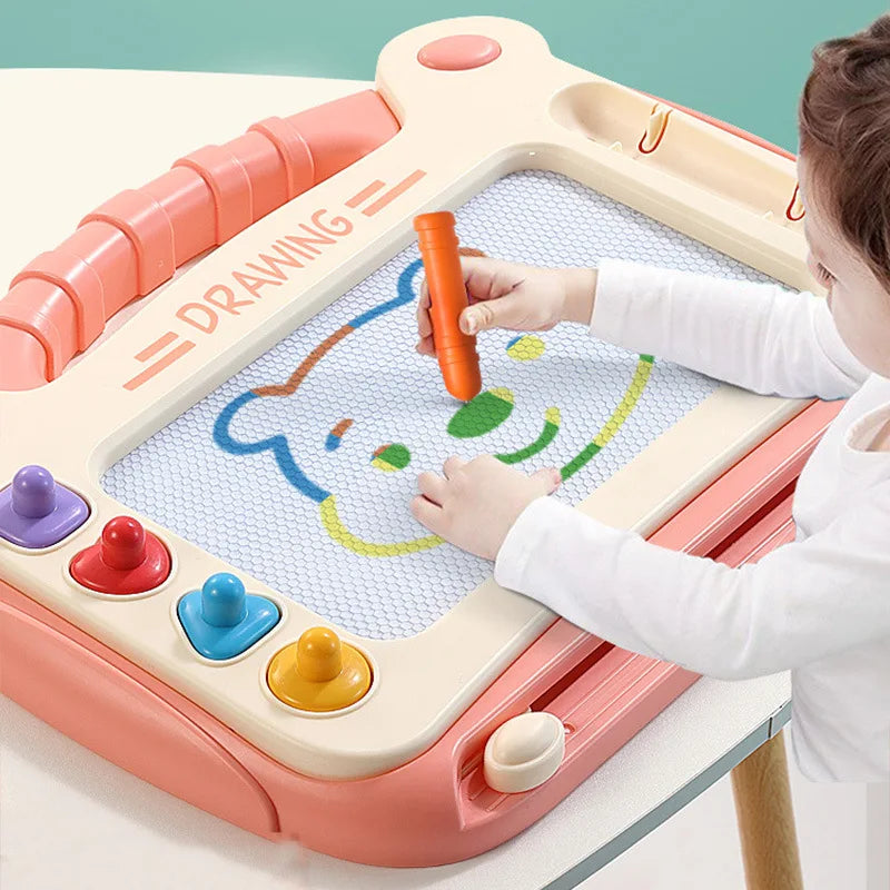 Kids Magnetic Doodle Board – Educational Drawing Tablet