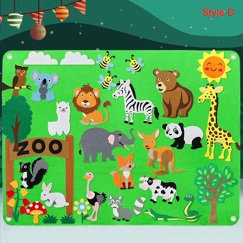 Montessori Felt Story Board