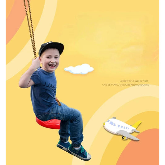 Kids’ Outdoor Disc Swing