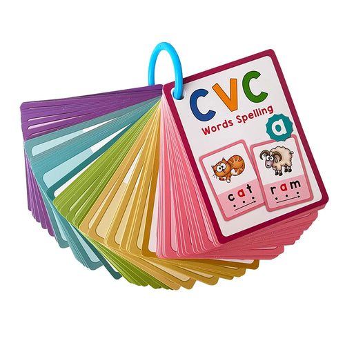 Montessori CVC Phonics Learning Cards