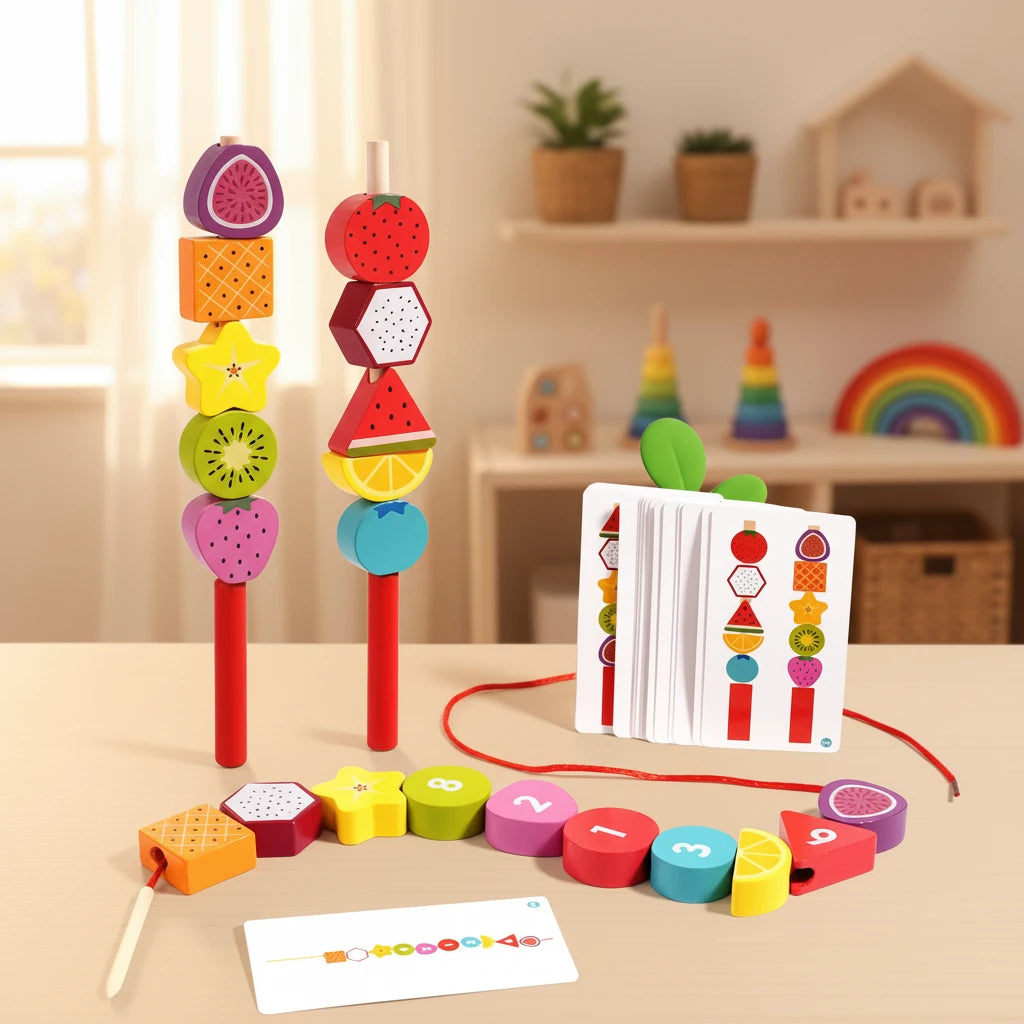 Montessori Shape & Color Matching Toy for Kids