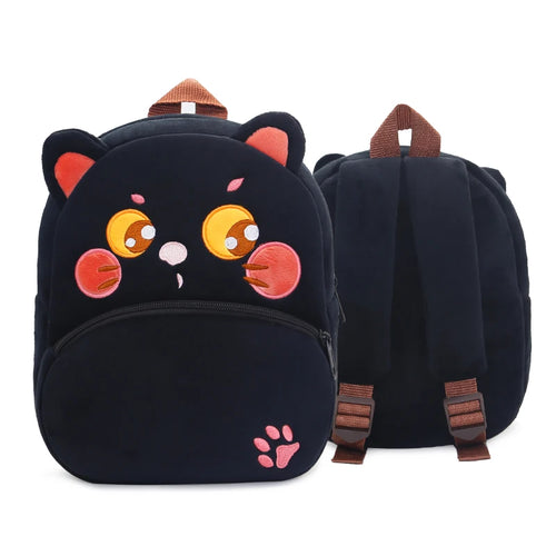 Cute Cartoon Animal Plush Backpack Soft Children Kindergarten