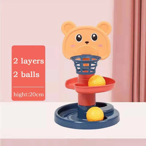 Montessori Ball Drop Tower for Babies & Toddlers