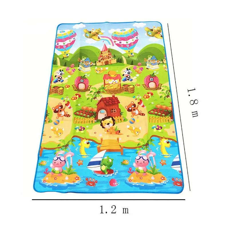 Baby Play Mat 180x120x0.3cm Children Crawling Carpet Toys for Kid Game