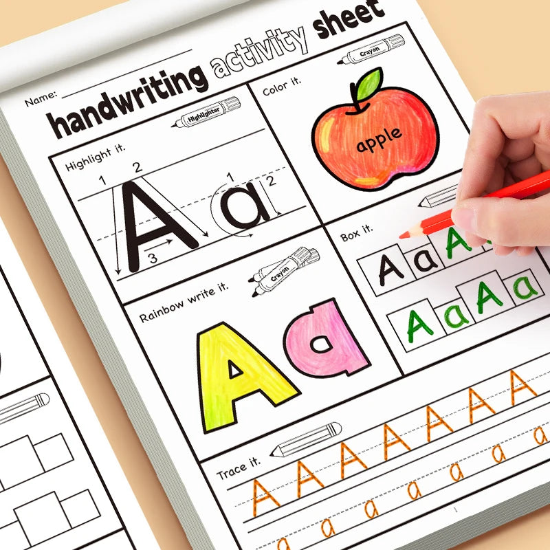 ABC Tracing Letters Workbook - Fun Children's English Alphabet Tracing