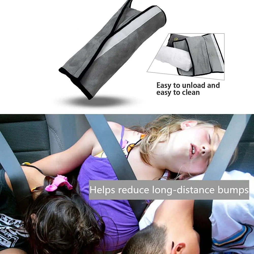 Car Seat Pillow Neck Kids Travel Pillow Seatbelt Pillow Toddler Infant