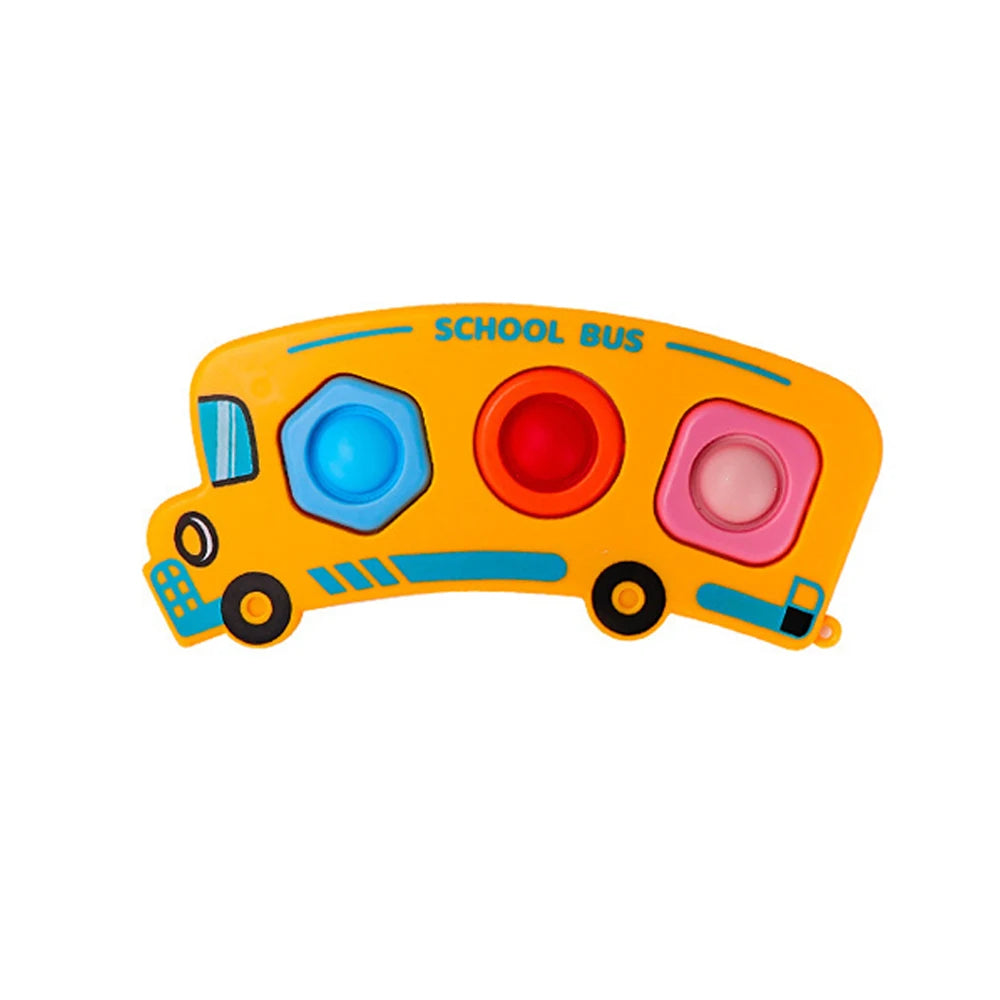 Animal & Vehicle Pop-It Sensory Toy